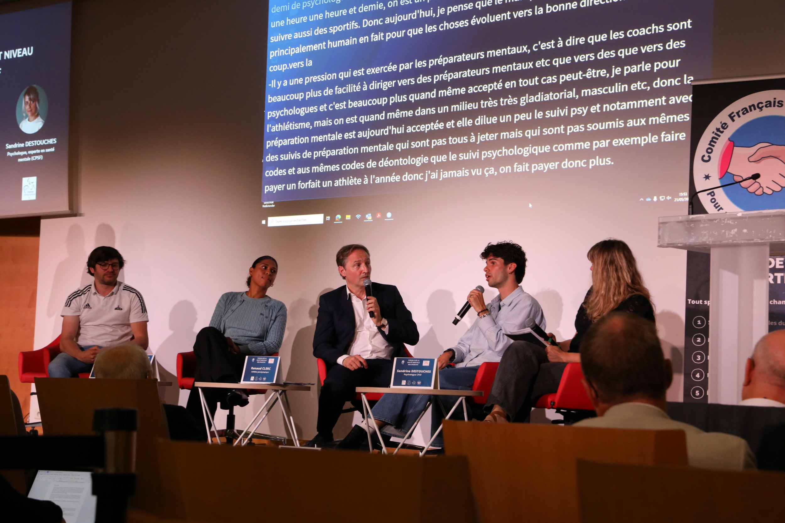 Forum national – Santé Mentale des Sportifs (21 mai 2025)